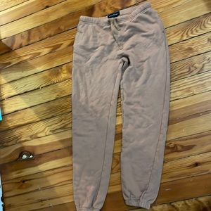 sweat pants, light brown. XL 14/16 perfect condition